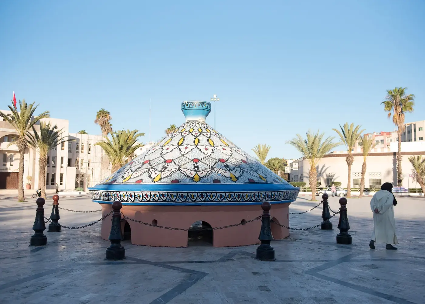 Atlantic coast and traditional pottery heritage in Safi